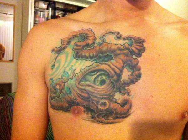 Tree w/ Eyeball tattoo