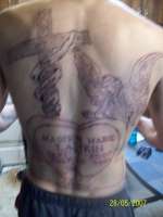 back peice tattoo