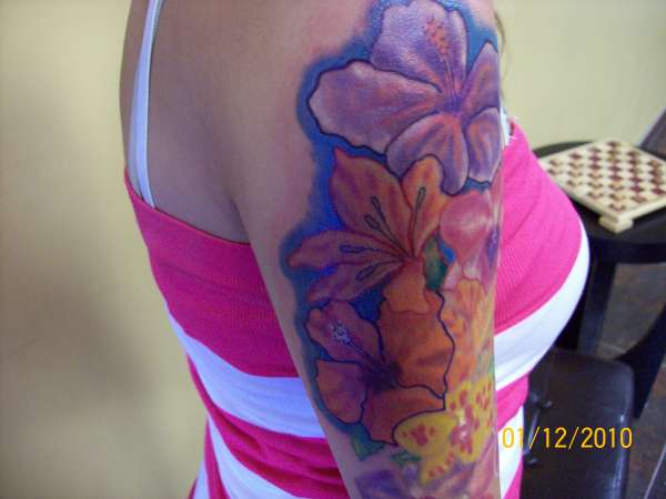 flowers tattoo
