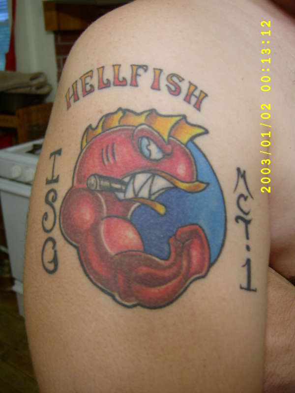 hellfish tattoo