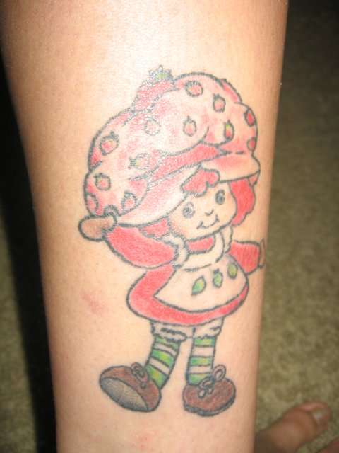 Strawberry Shortcake tattoo