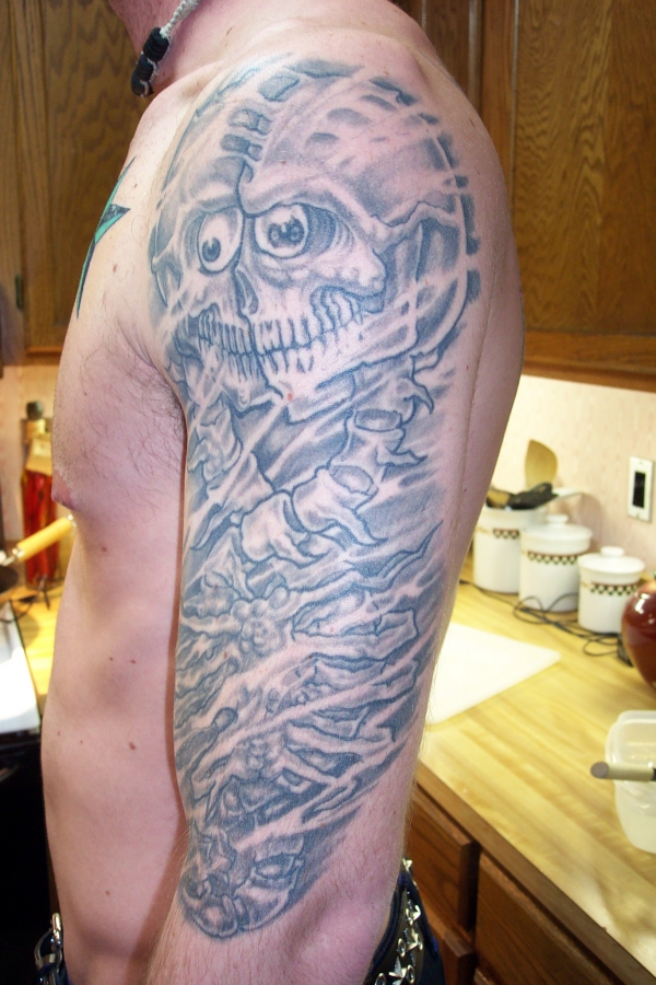 skull tattoo