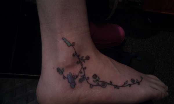 my butterfly vines tattoo