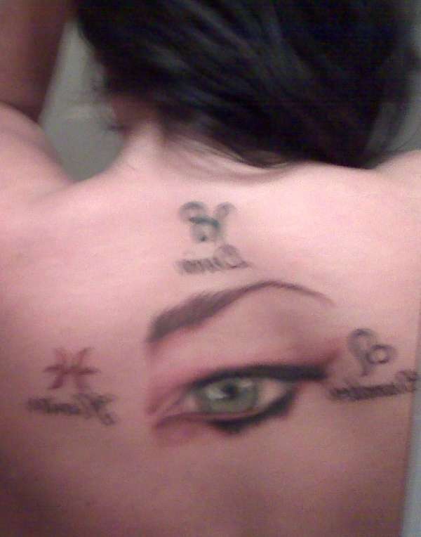 my eye on 3 unconditional loves tattoo