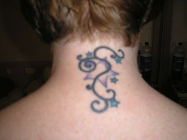 nice neck tattoo