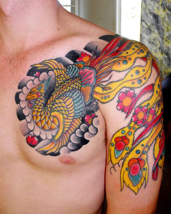 phoenix tatt (another 6hrs to go) tattoo