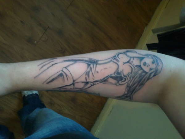 pin up tattoo