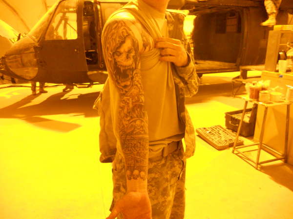 right arm tattoo