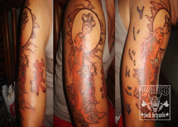 tribute to his family tattoo