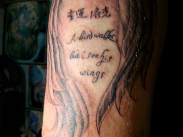wings tattoo