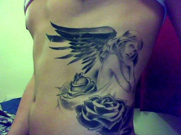 Angel tattoo