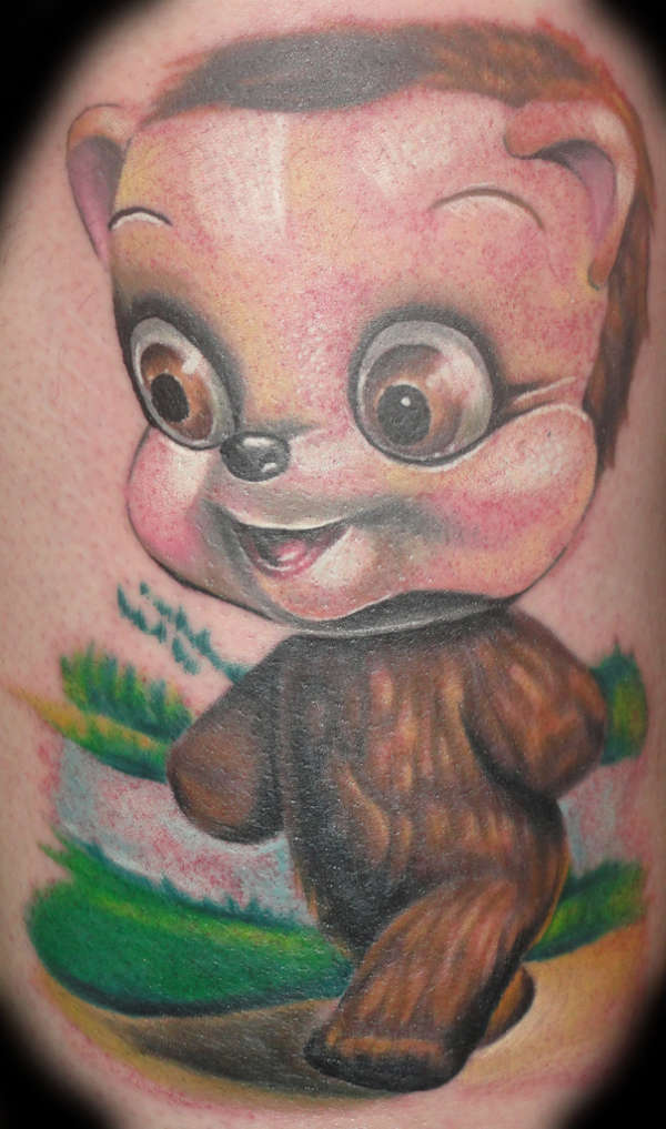 Brown Bear tattoo