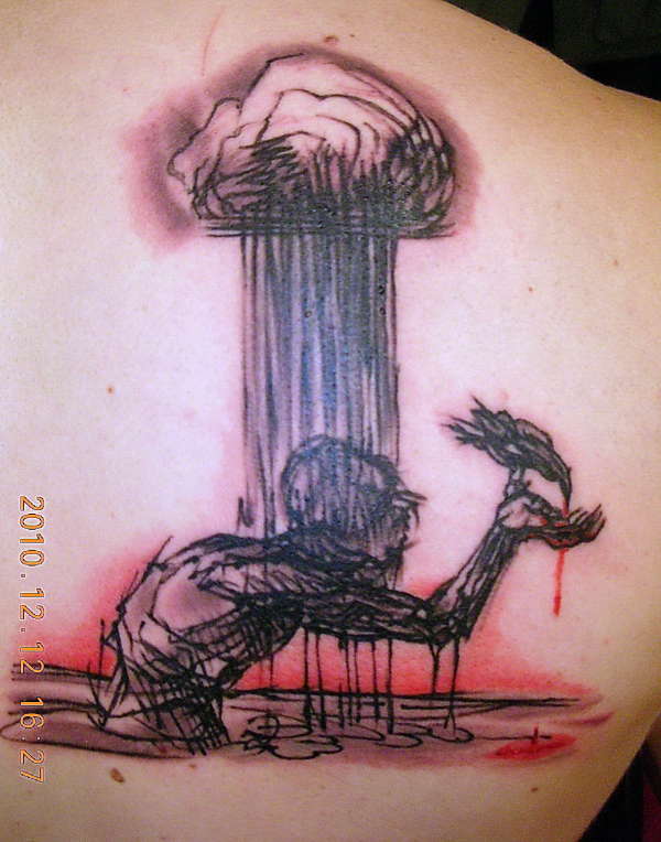 Cumulonimbus tattoo
