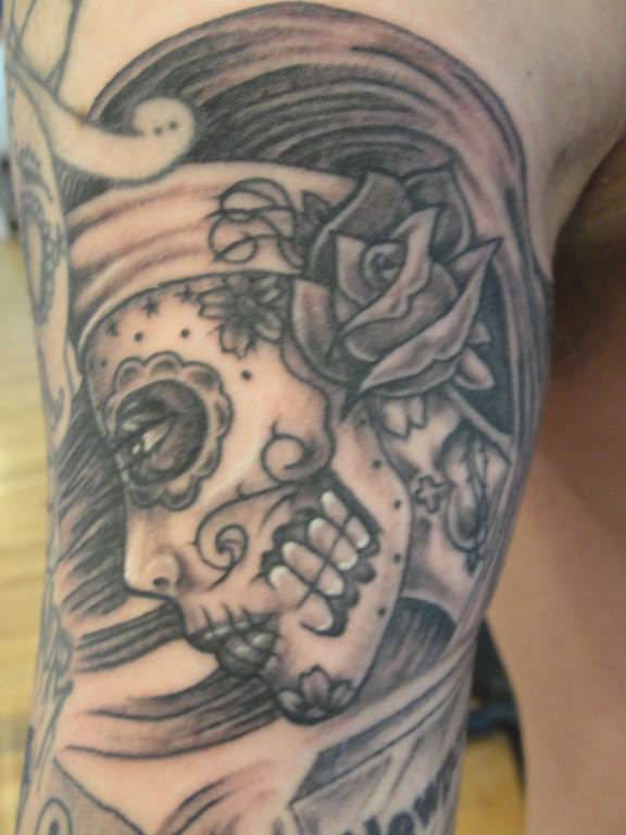 Day of the Dead Girl tattoo