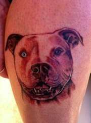 Dog Tat tattoo