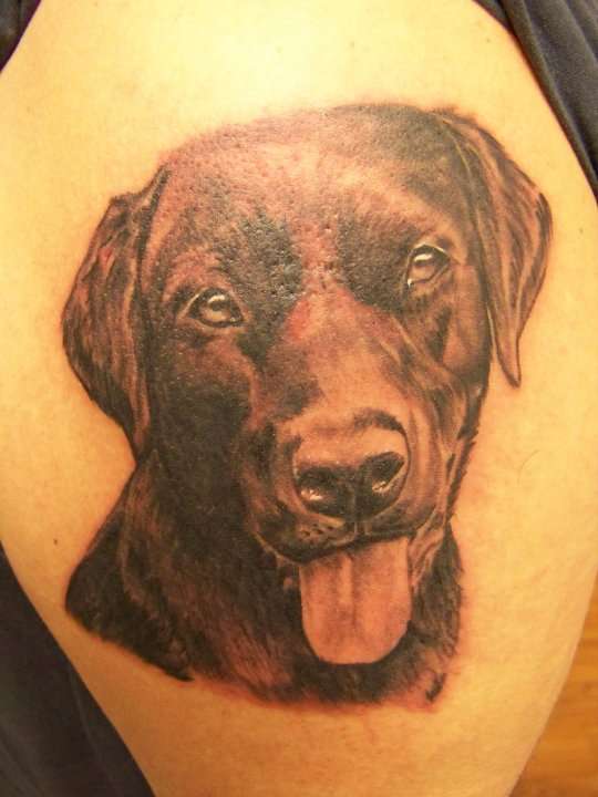 Doggy tattoo