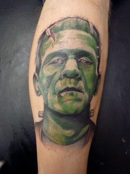 Dr Frankensteins Monster tattoo