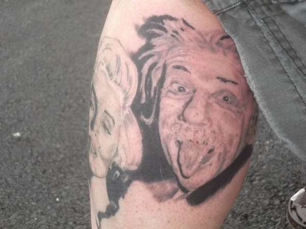 Einstein tattoo
