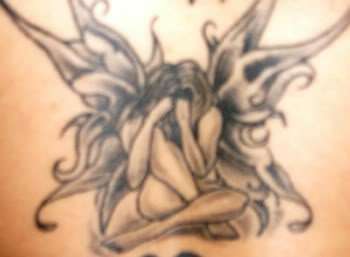 FAIRY MID BACK tattoo