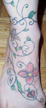FRONT RT FOOT tattoo