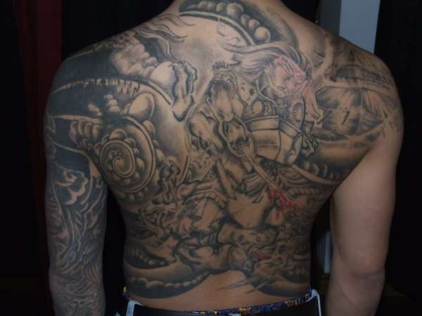 Hero/Demon tattoo