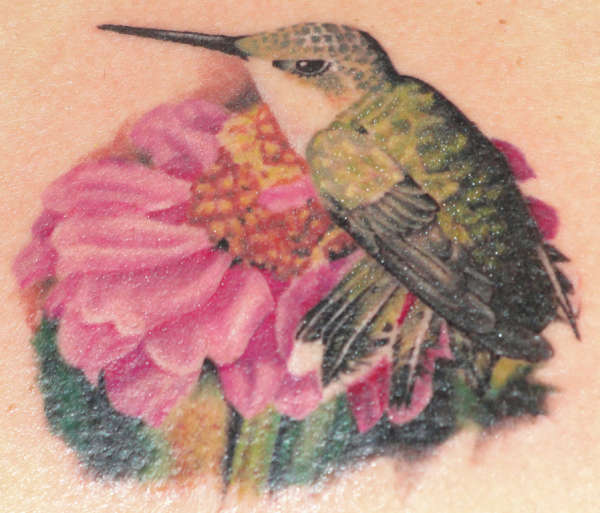 Hummingbird tattoo