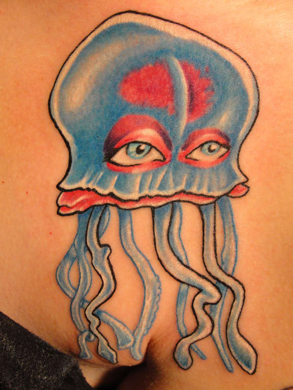 Jellyfish tattoo