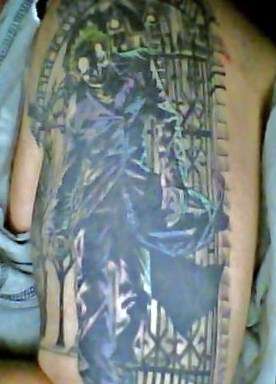 Joker (comic) tattoo