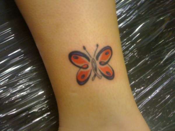 Lexi's Butterfly tattoo