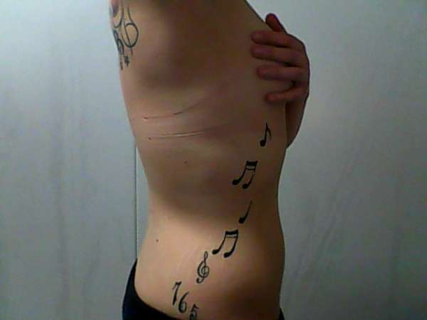 Music is love in search of words tattoo