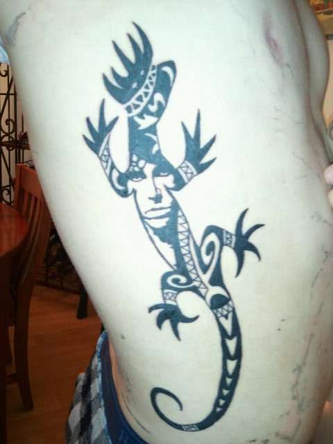 The Lizard King tattoo
