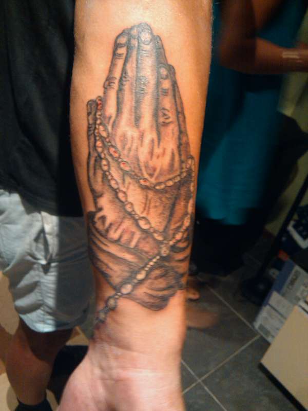 Praying Hands tattoo