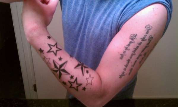 Right Arm tattoo