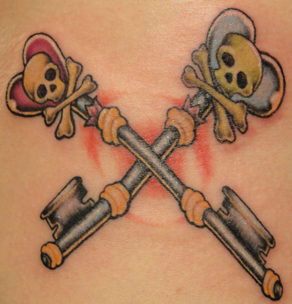 Skeleton Keys tattoo