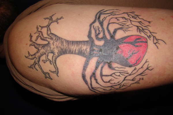 Tree/Heart tattoo
