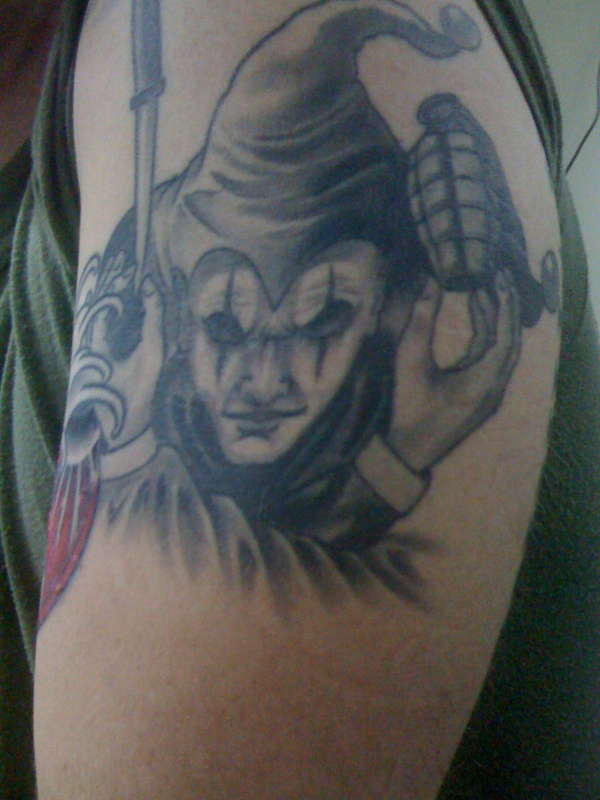 Twisted Jester tattoo
