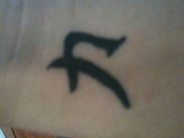 Wrist tattoo