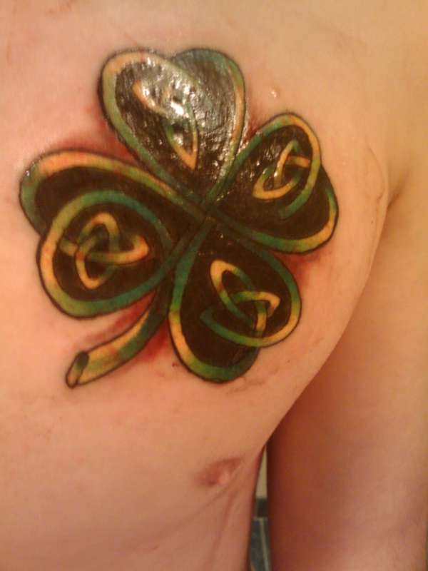 celtic shamrock tattoo