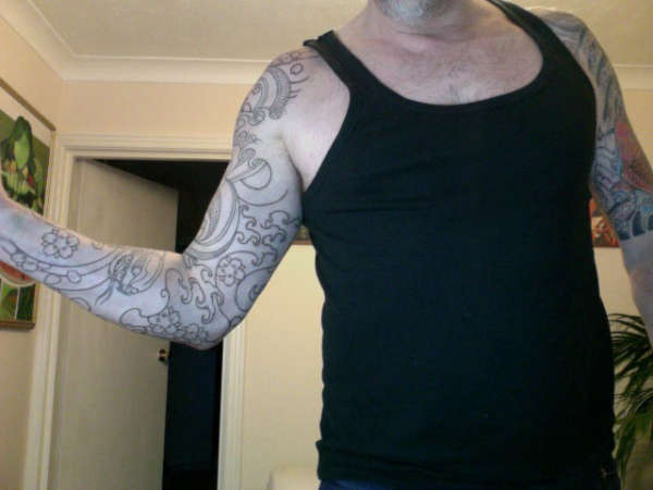 day 2 sleeve - intoyou tattoo