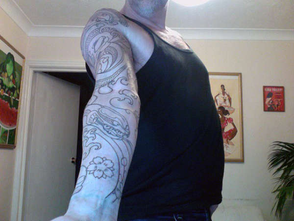 day 2 sleeve - intoyou tattoo