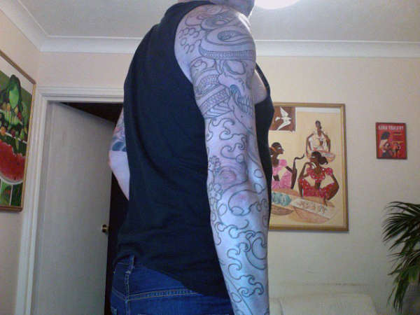 day 2 sleeve - intoyou tattoo