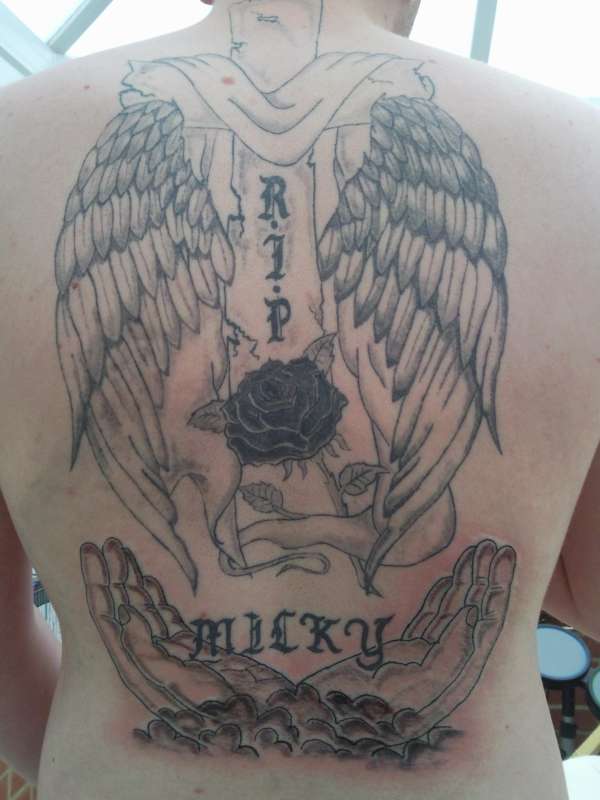 dedication. tattoo