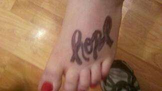 hope tattoo