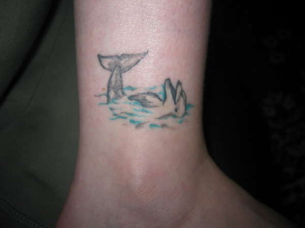 My Dolphin tattoo