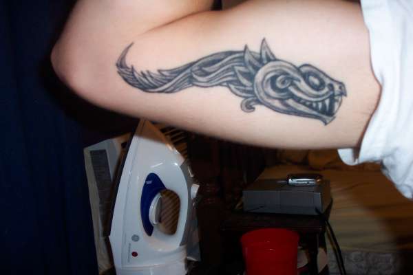 Feathered Serpent tattoo