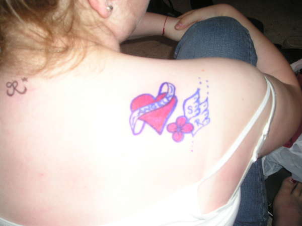 sister love tattoo