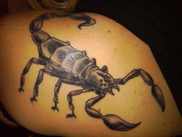 scorpion queen tattoo
