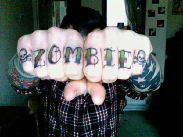 zombie fingers tattoo