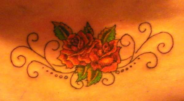 Close up. tattoo