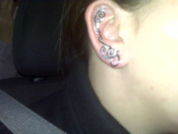 Ear Tattoo tattoo